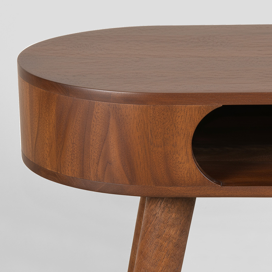 Bureau Bella 120x42x77 cm
Nature Smooth Mangohout - Afbeelding 4