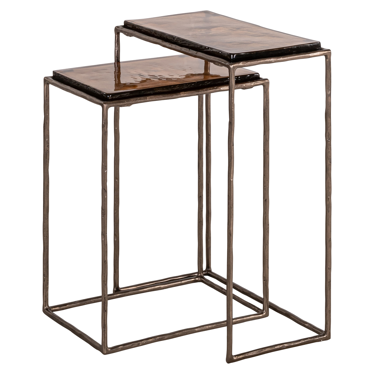 Bijzettafel Villano bronze (Set of 2) - Afbeelding 2