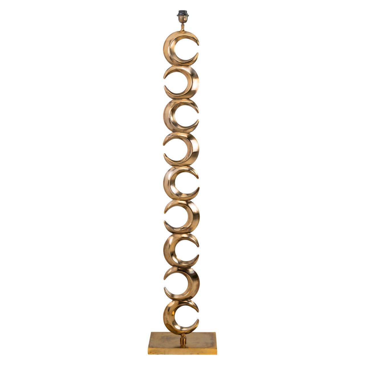 Vloerlamp Amina brass antique - Afbeelding 2