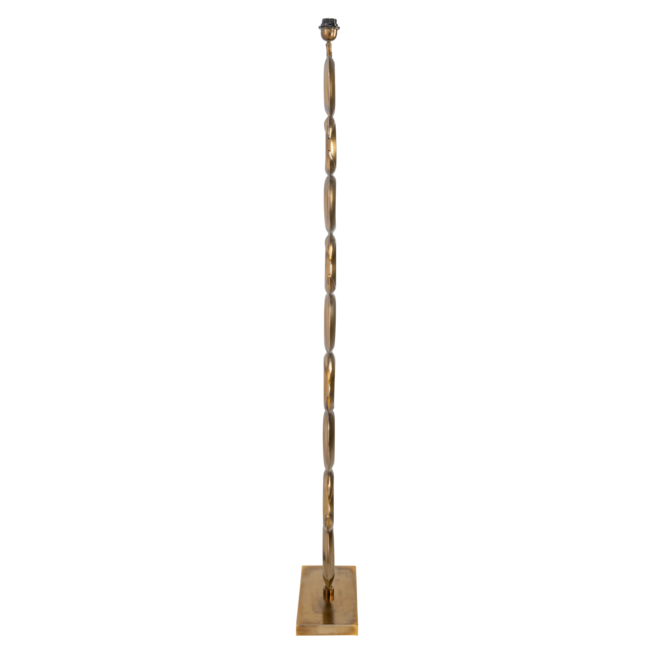 Vloerlamp Amina brass antique - Afbeelding 3