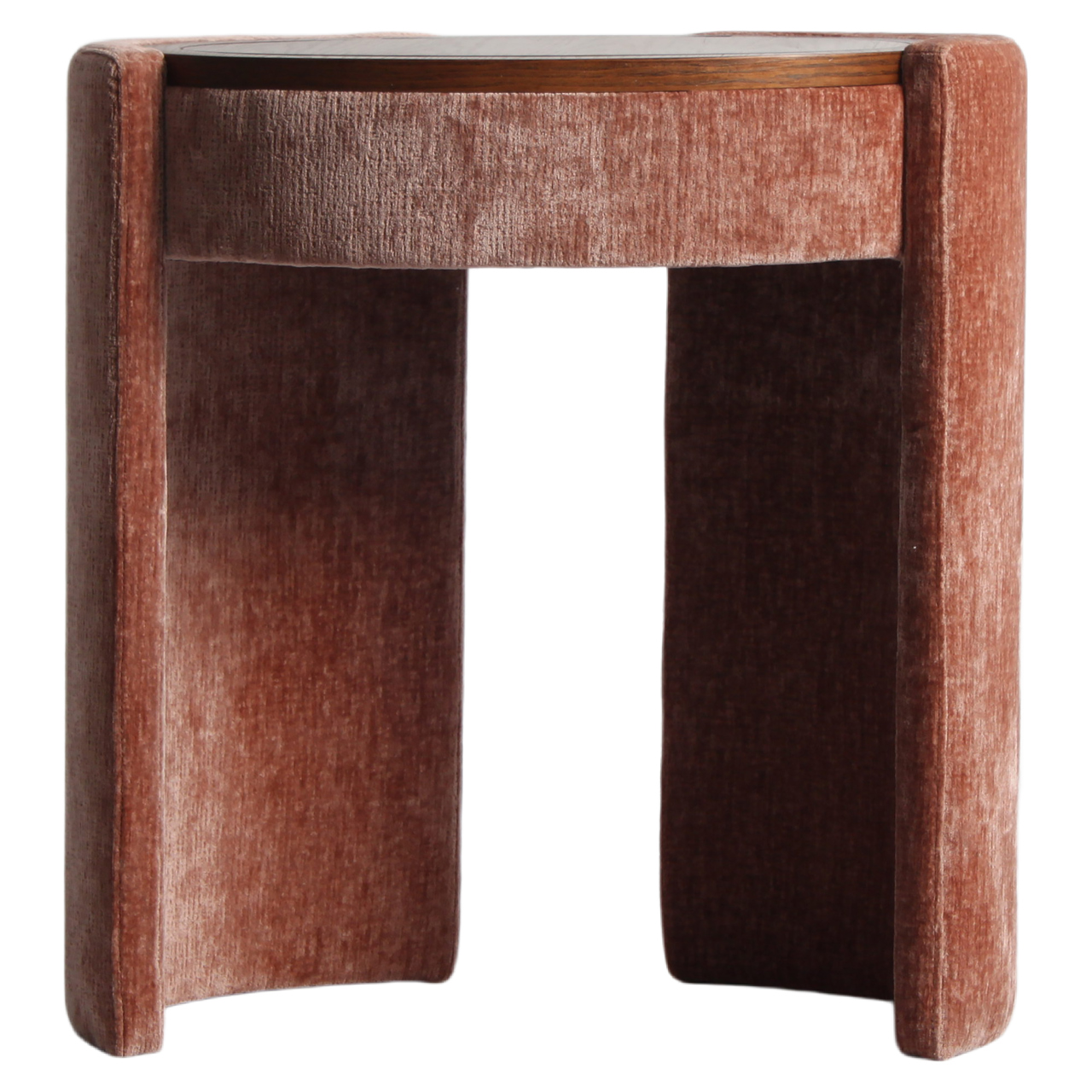 Bureau Roxenne blossom chenille dressing table - Afbeelding 5