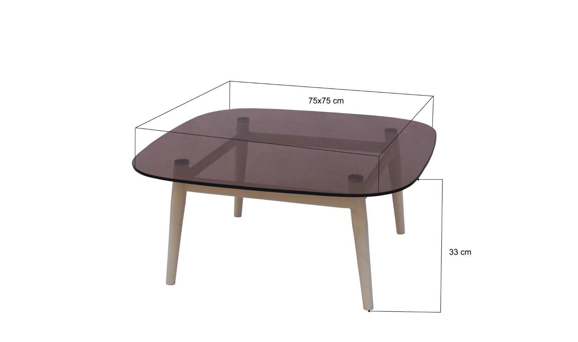 Brix Merle Beige 75 cm - Afbeelding 3