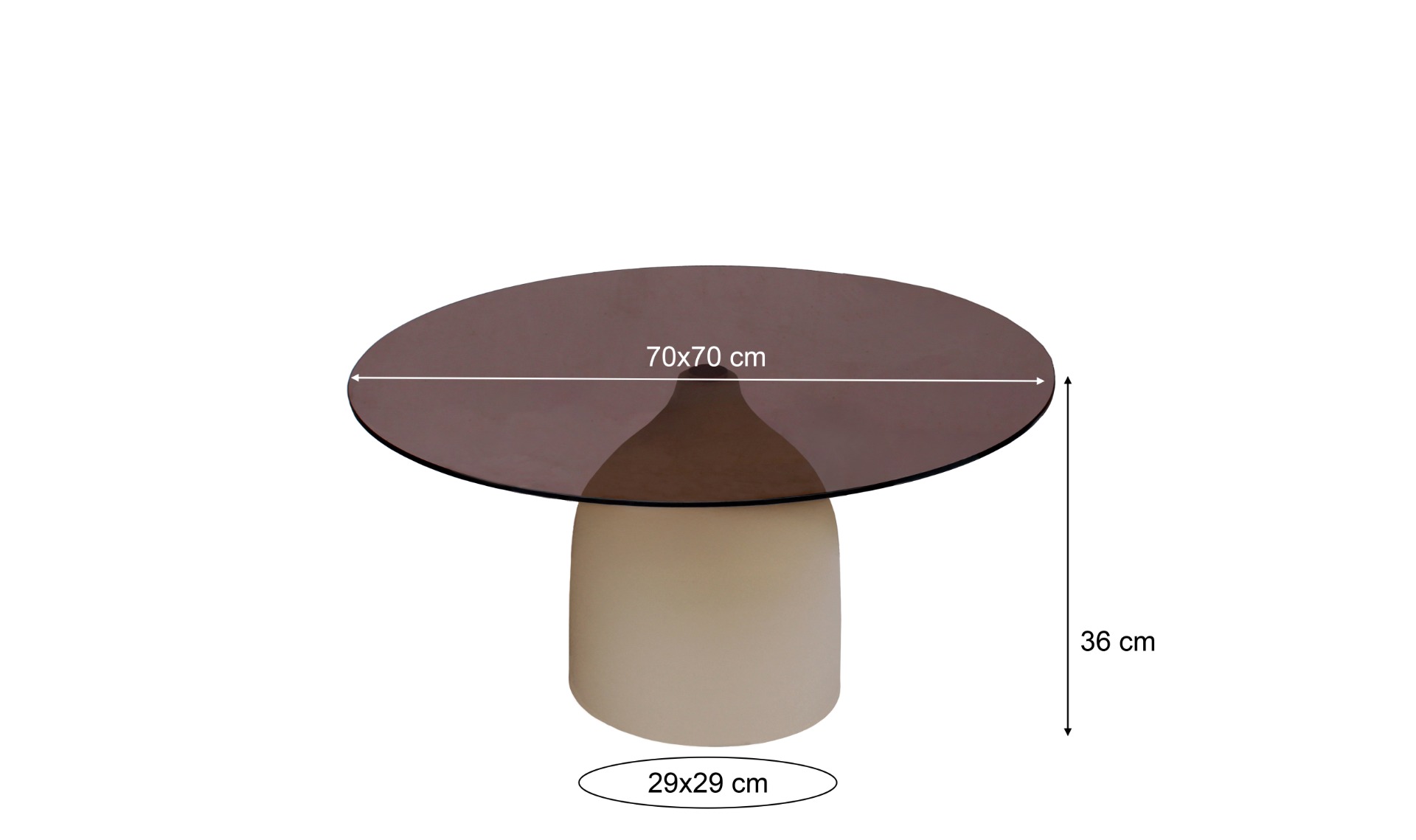 Brix Isa Beige 70 cm - Afbeelding 4