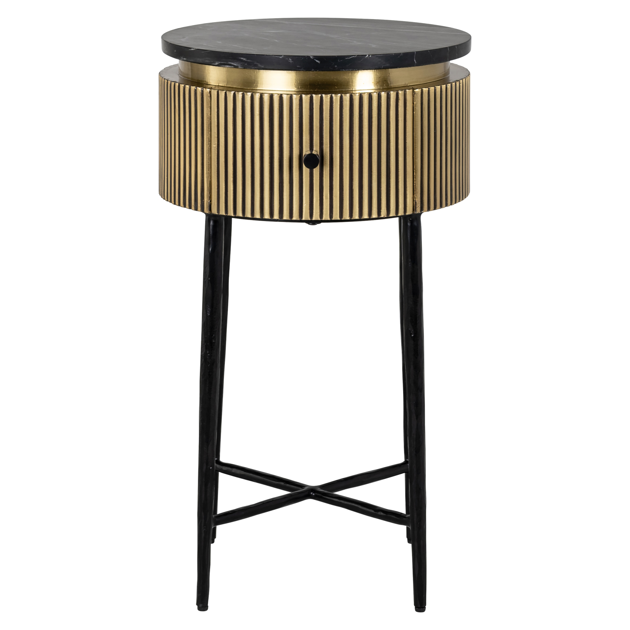 Bijzettafel Ironville gold - Afbeelding 3