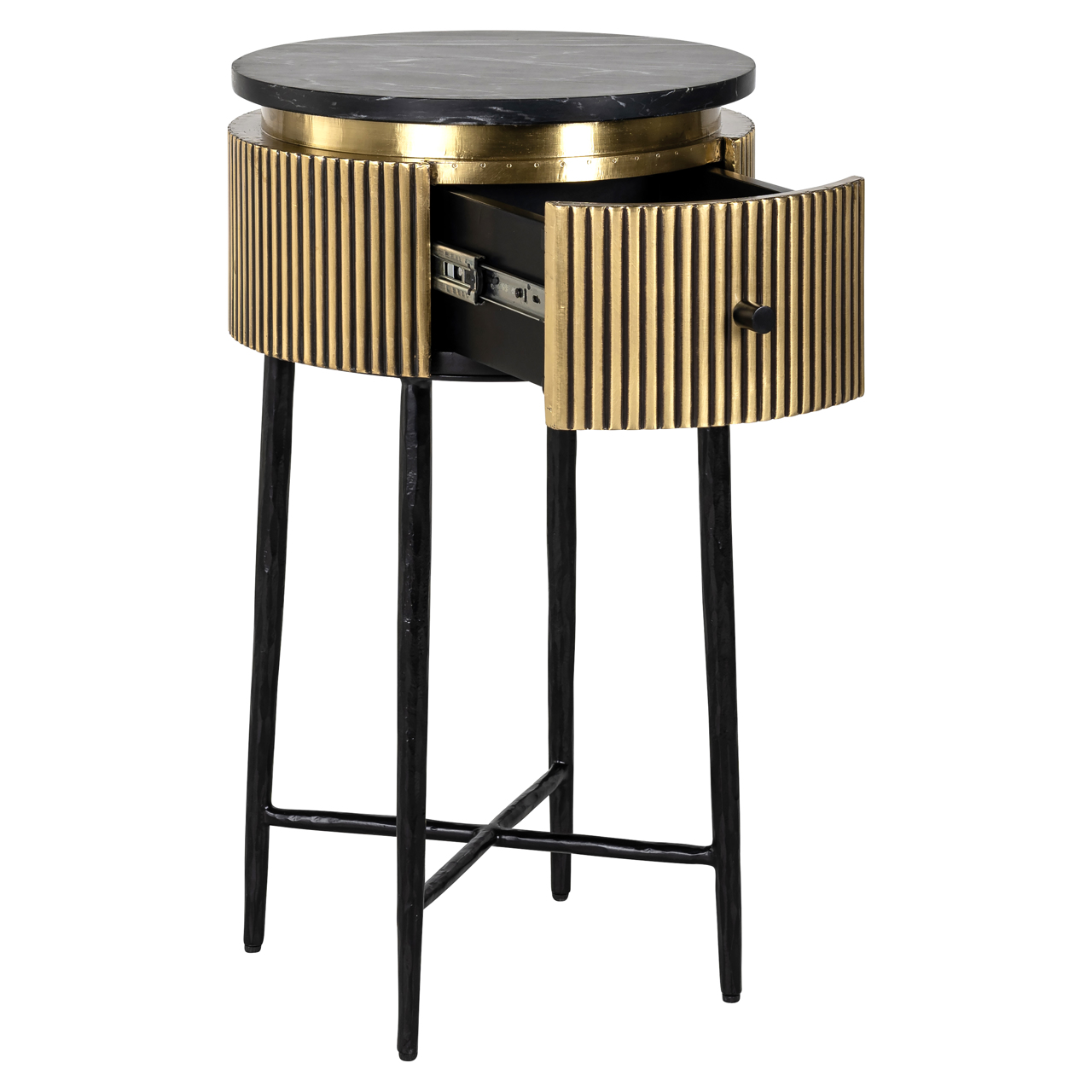 Bijzettafel Ironville gold - Afbeelding 4