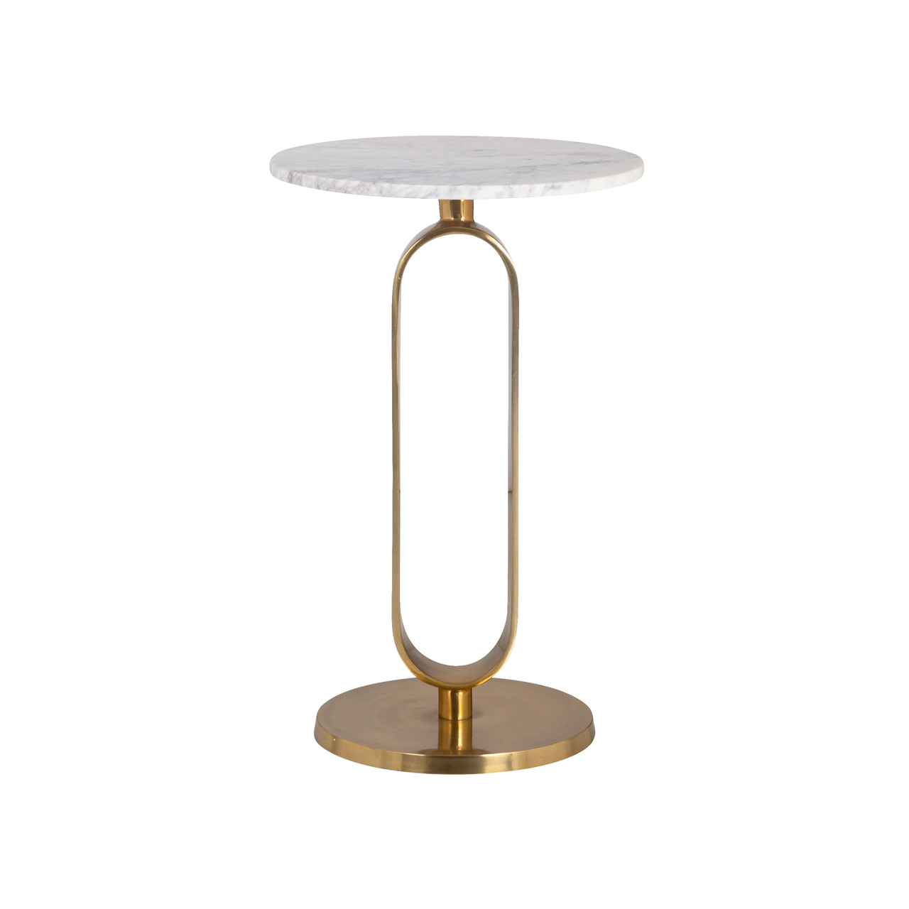 Bijzettafel Celine brushed gold - Afbeelding 4