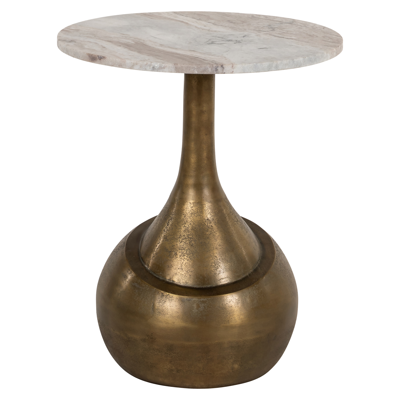 Bijzettafel Sia Blush beige - Afbeelding 2