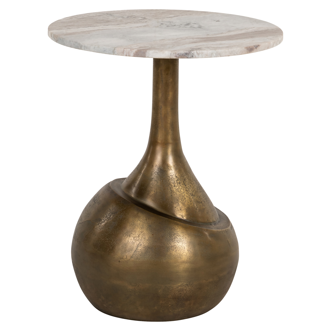 Bijzettafel Sia Blush beige - Afbeelding 3
