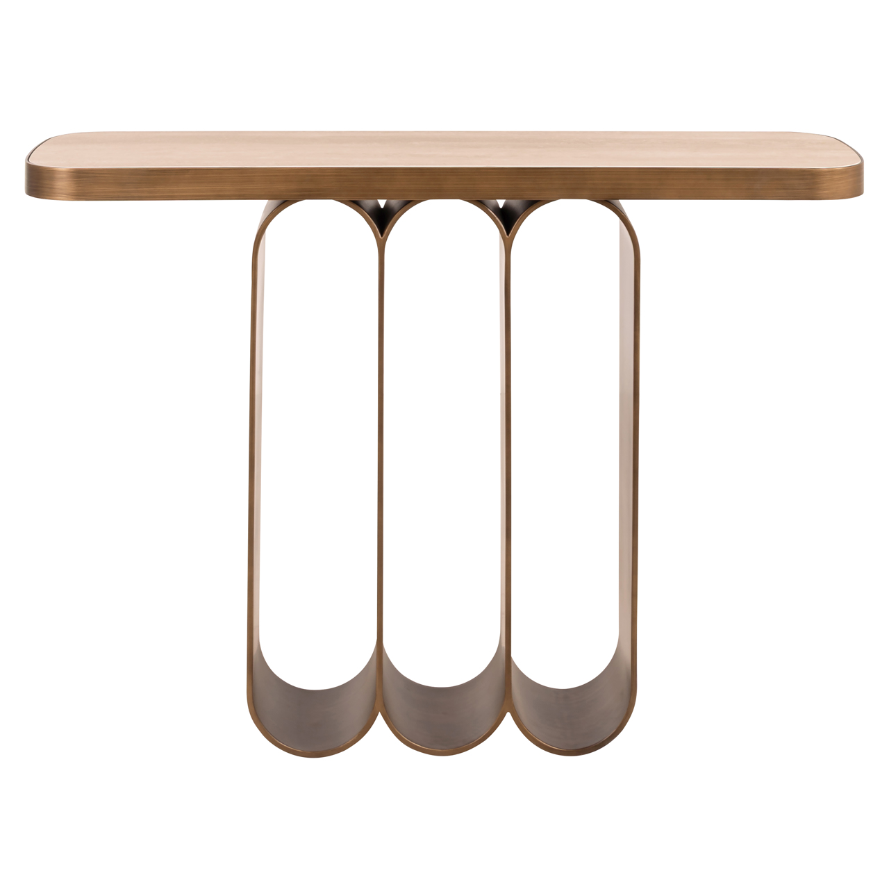 Console Locarno brushed gold - Afbeelding 2