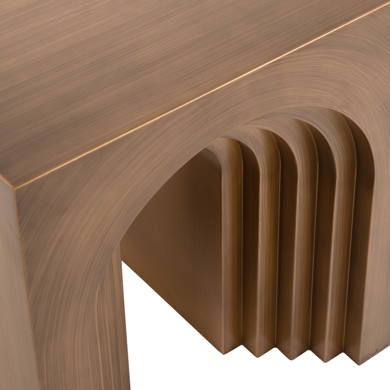 Bijzettafel Vevey brushed gold - Afbeelding 3