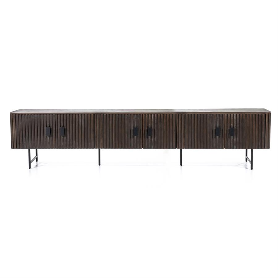 TV-meubel Remi - Bruin - 250 x 56 cm