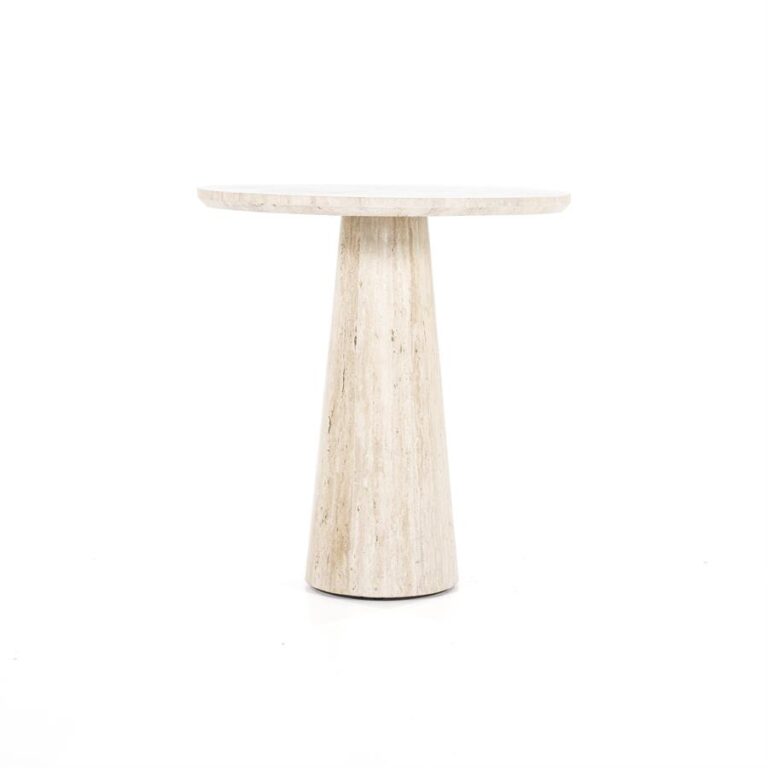 95740 Eettafel Aime - Beige - Ø 70 cm