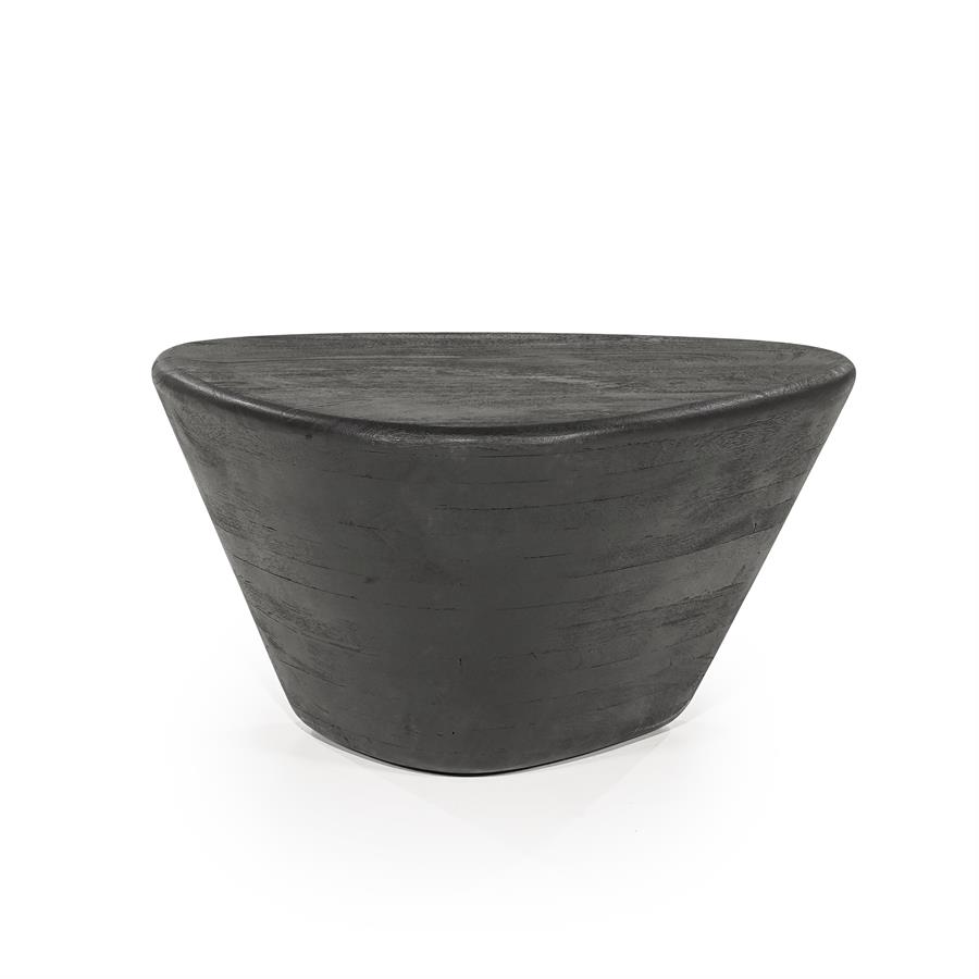 Salontafel Mila - Zwart - 53 x 70 cm