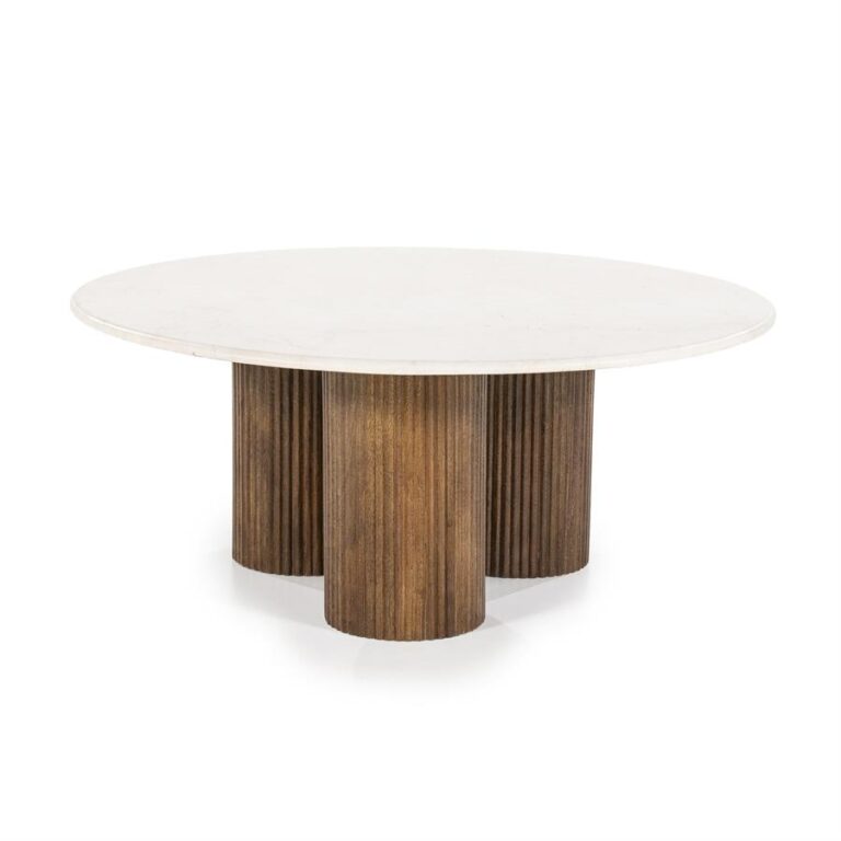 95892 Salontafel Xavi - Naturel - Ø 90 cm