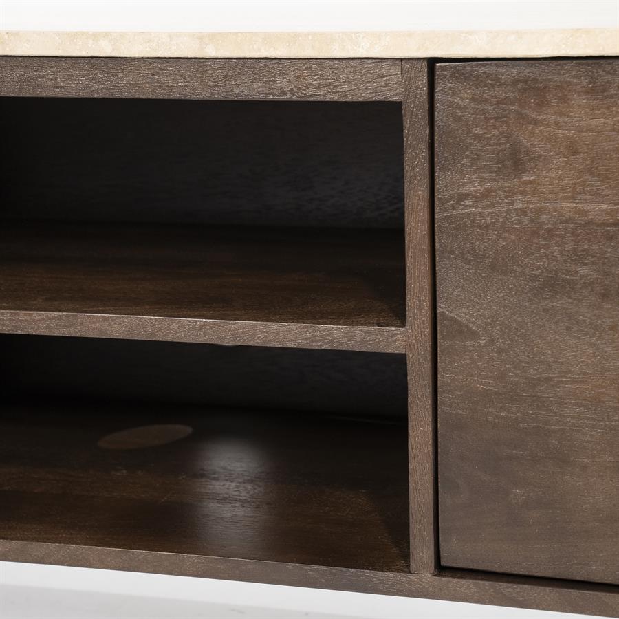 TV meubel Lio 170 cm - 2drs. - Afbeelding 4