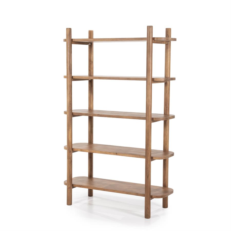Wandkast Julian - Bruin - 110 x 170 cm - Afbeelding 2