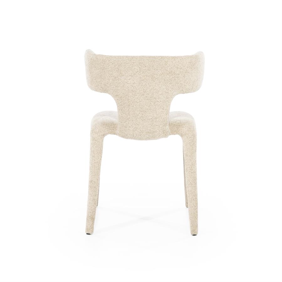 Eetkamerstoel Dave - Taupe - Porto - Afbeelding 6