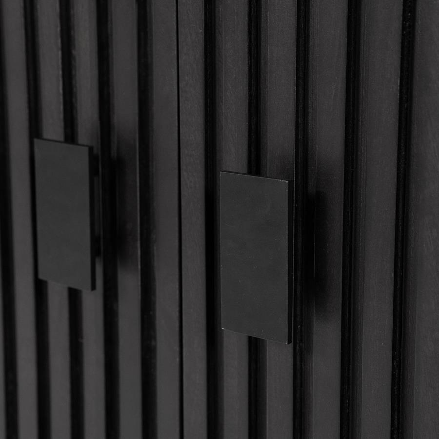 Wandkast Remi - Zwart - 200 x 200 cm - Afbeelding 8