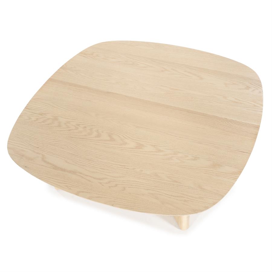 Salontafel Stef Medium - Naturel - 100 x 100 cm - Afbeelding 5