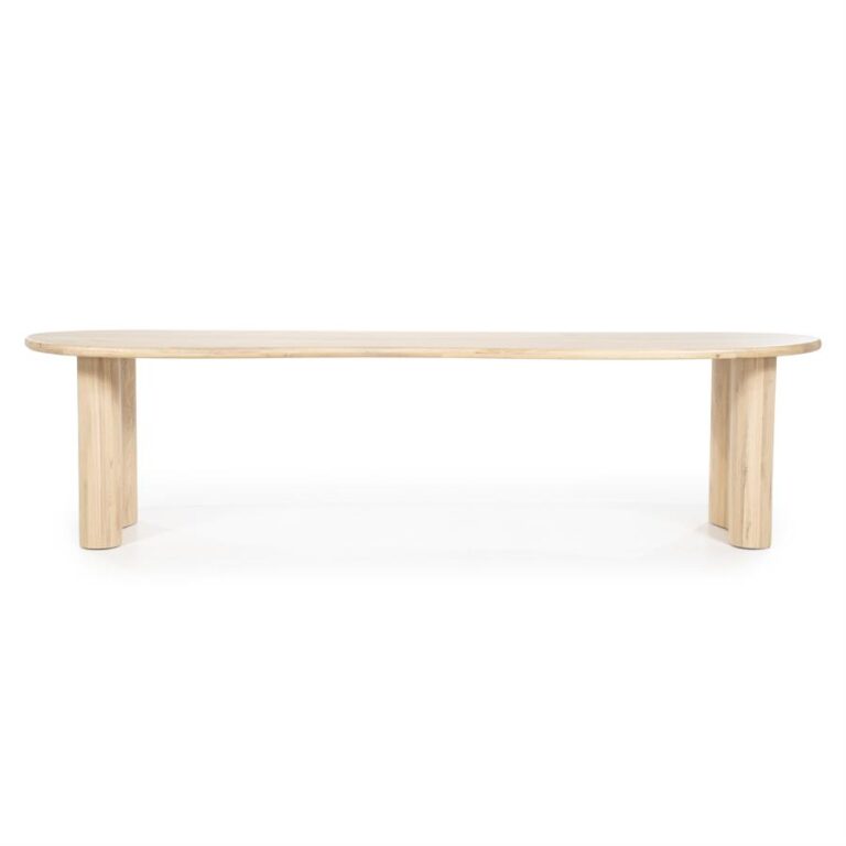 Eettafel Josh - Naturel - 110 x 300 cm