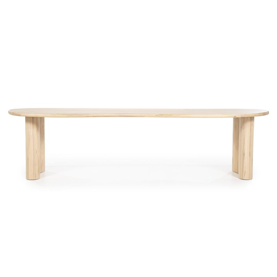 Eettafel Josh - Naturel - 110 x 300 cm