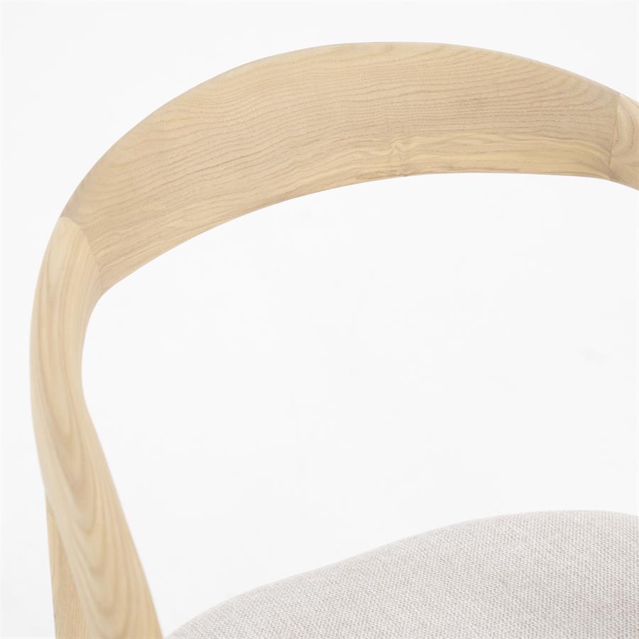 Eetkamerstoel Rayven - Essenhout - Afbeelding 13