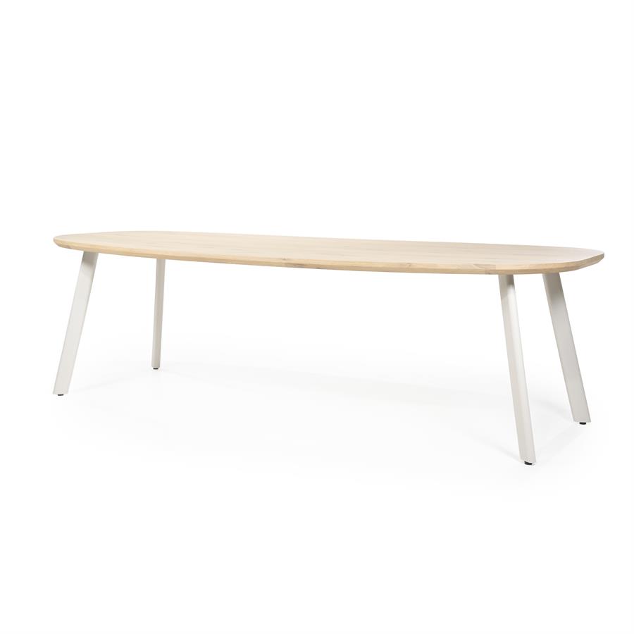Eettafel Dion - Naturel - 110 x 260 cm - Afbeelding 2