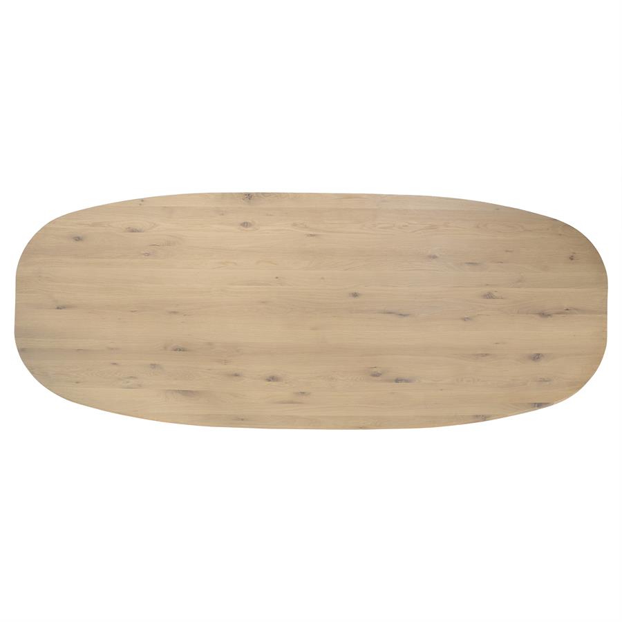 Eettafel Dion - Naturel - 110 x 260 cm - Afbeelding 6