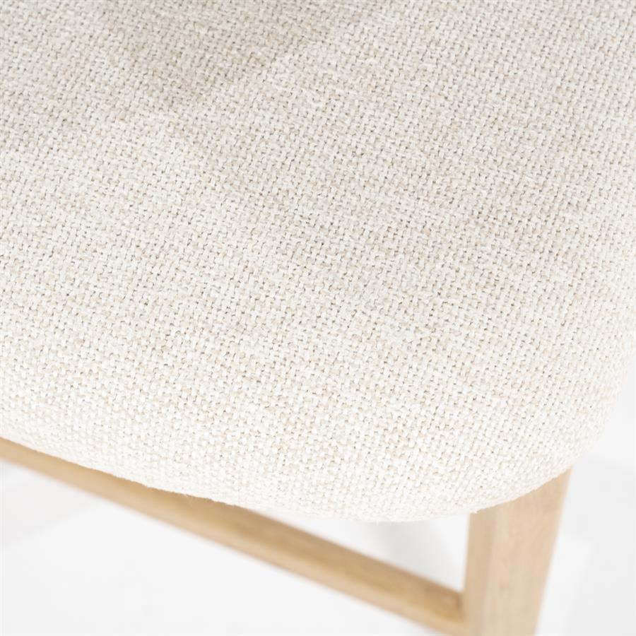 Barstoel Mikky Naturel - 57,5 x 53 cm - Afbeelding 17