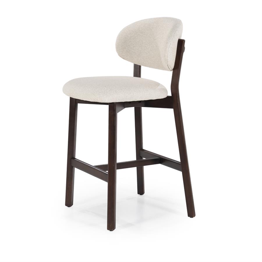Barstoel Mikky Bruin - 57,5 x 53 cm - Afbeelding 2