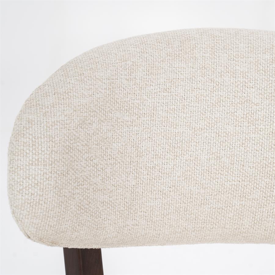 Barstoel Mikky Bruin - 57,5 x 53 cm - Afbeelding 13