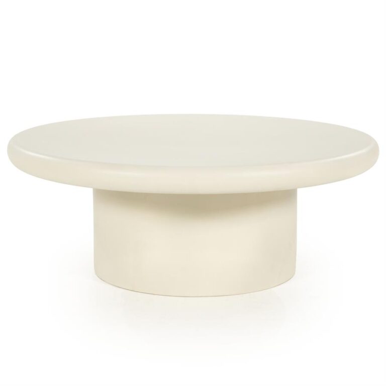Salontafel Jade - Zand - Ø 80 cm