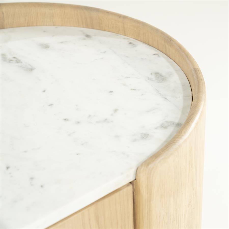 TV-meubel Don - Bruin - 165 x 50 cm - Afbeelding 12