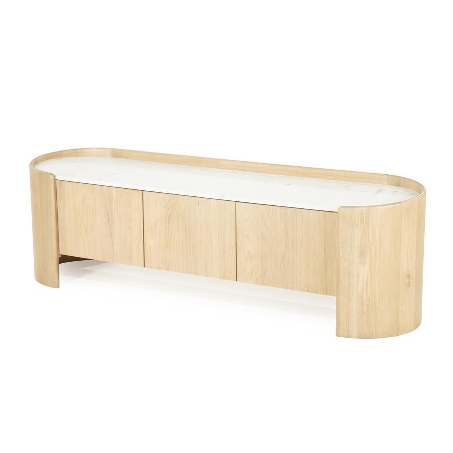 TV-meubel Don - Bruin - 165 x 50 cm - Afbeelding 14