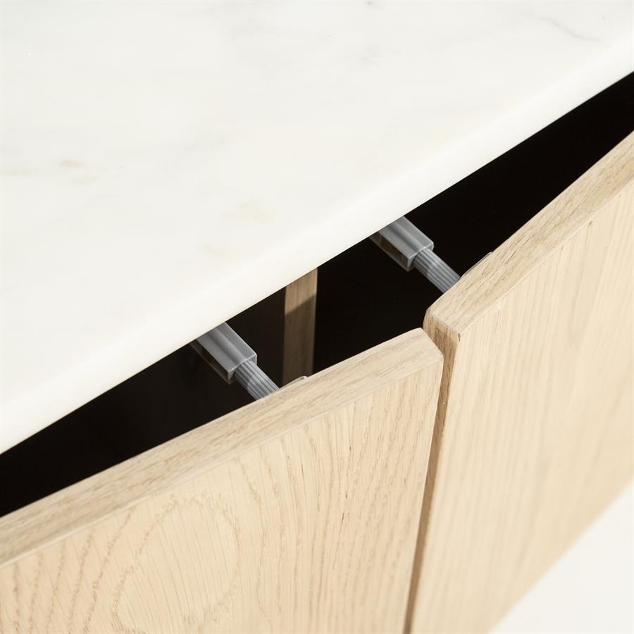 TV-meubel Don - Bruin - 240 x 50 cm - Afbeelding 11