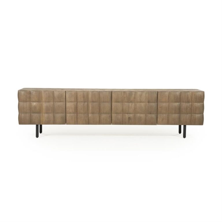 96370 TV-meubel Felix - Bruin - 214 x 54 cm