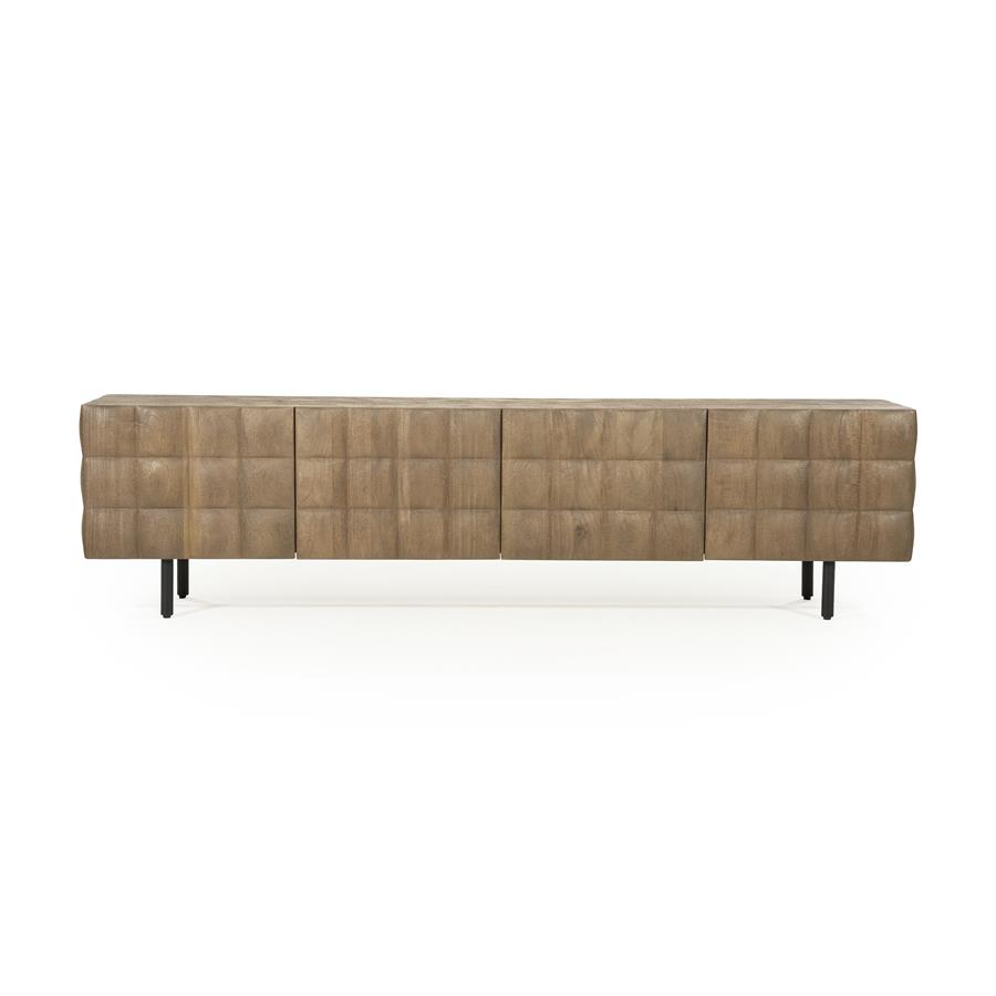 TV-meubel Felix - Bruin - 214 x 54 cm