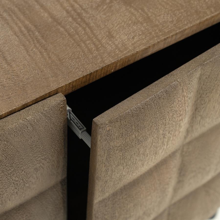 TV-meubel Felix - Bruin - 214 x 54 cm - Afbeelding 11