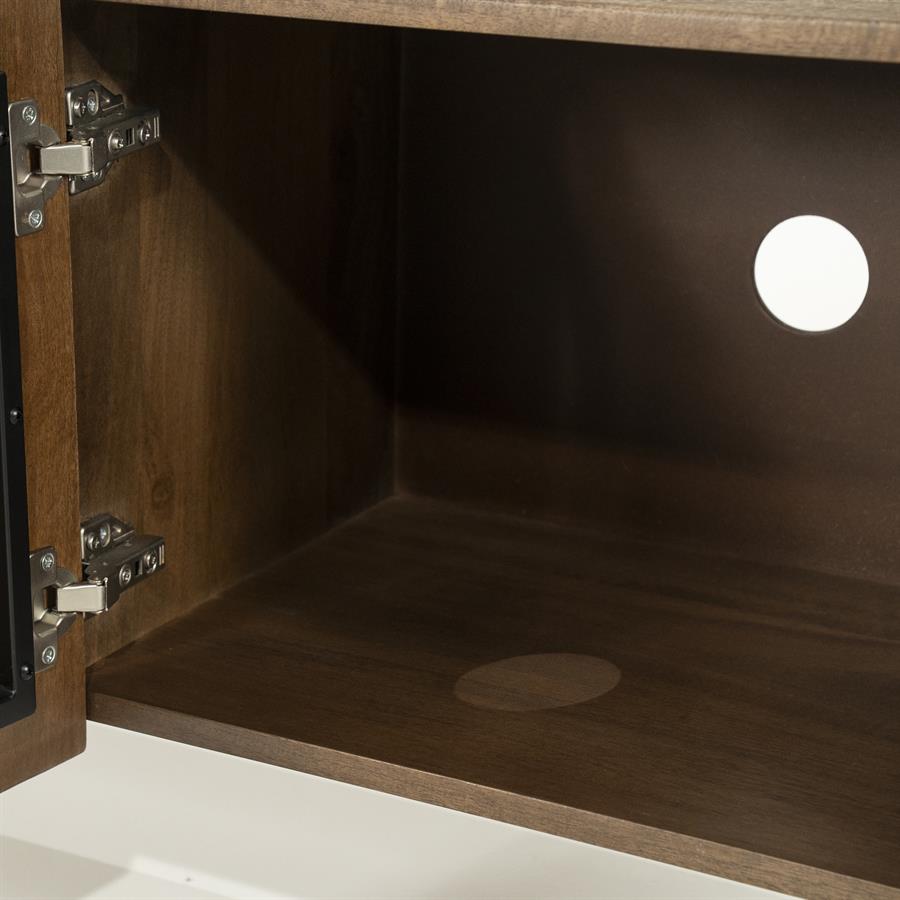 TV-meubel Felix - Bruin - 214 x 54 cm - Afbeelding 12
