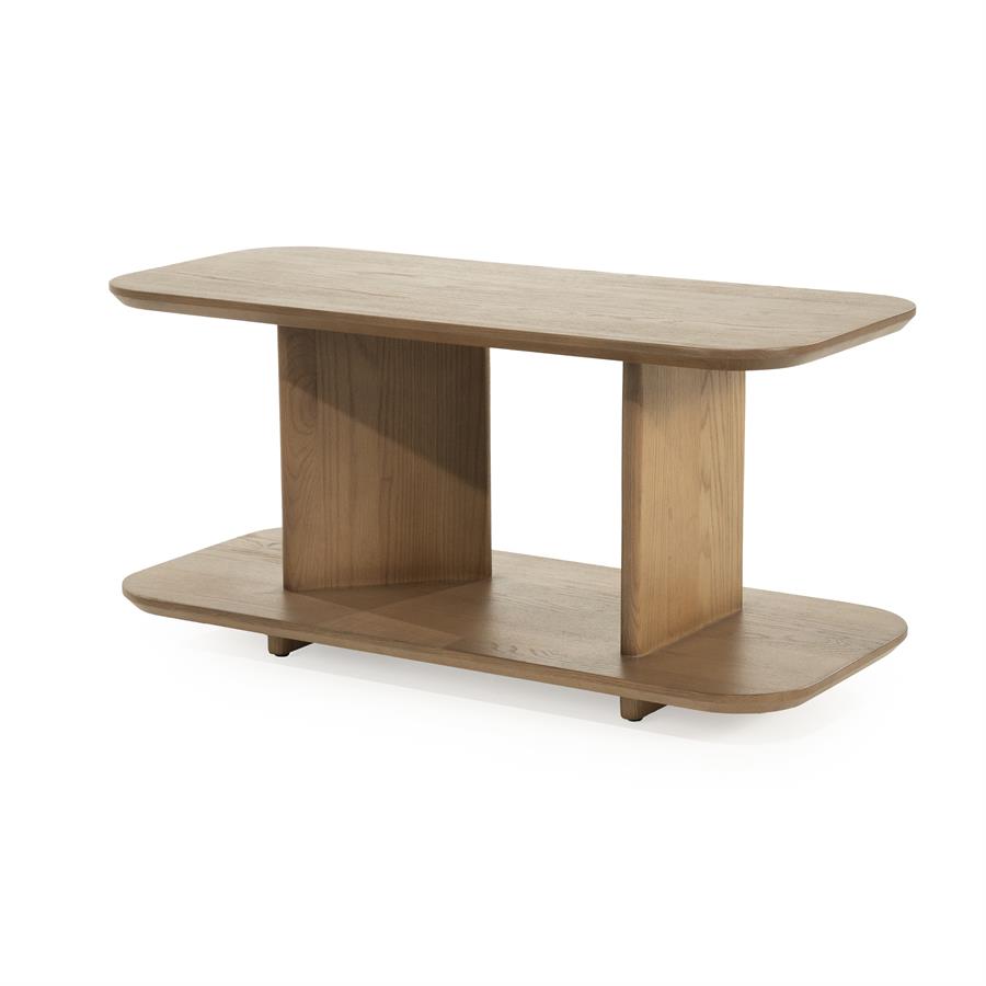 Bijzettafel Ty - Bruin - 40 x 90 cm - Afbeelding 2