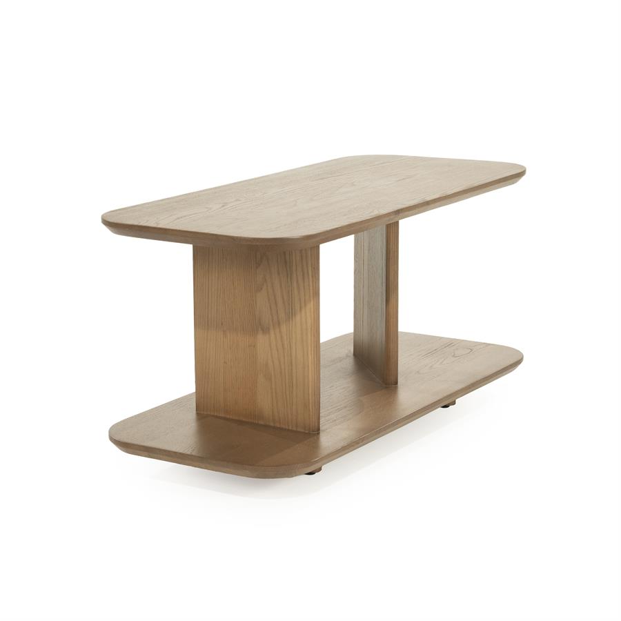 Bijzettafel Ty - Bruin - 40 x 90 cm - Afbeelding 4