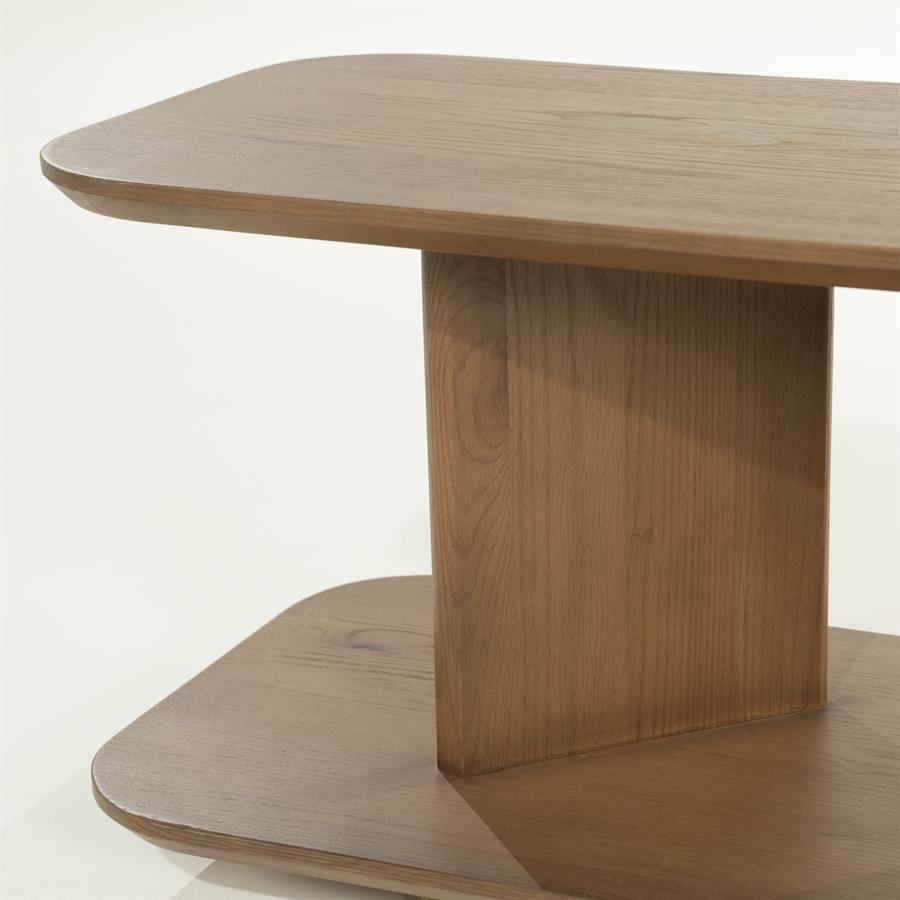 Bijzettafel Ty - Bruin - 40 x 90 cm - Afbeelding 6