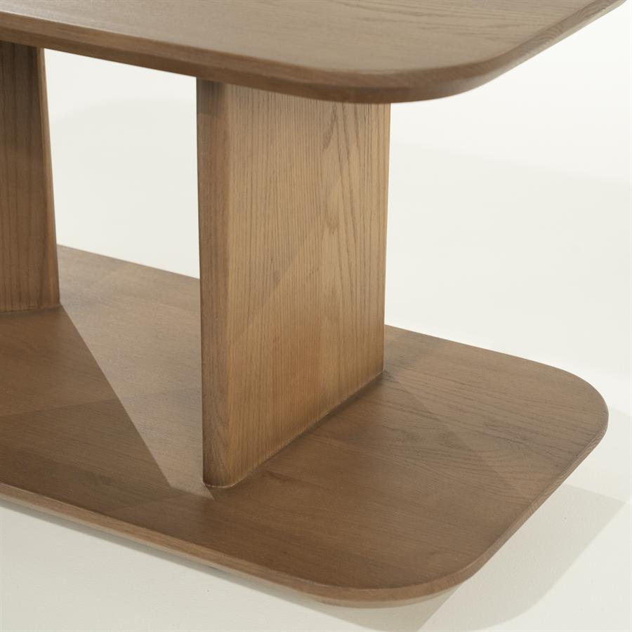 Bijzettafel Ty - Bruin - 40 x 90 cm - Afbeelding 7