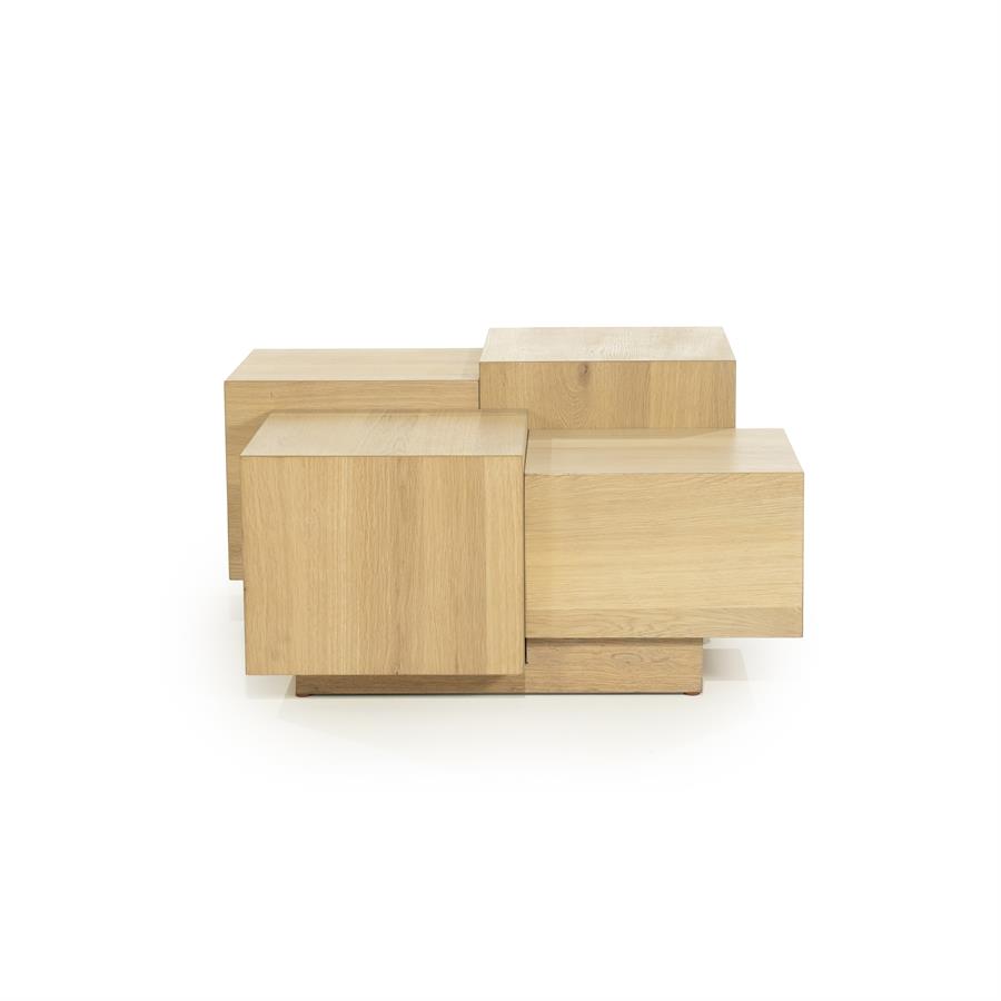 Salontafel Quinten Vierkant - 80 cm