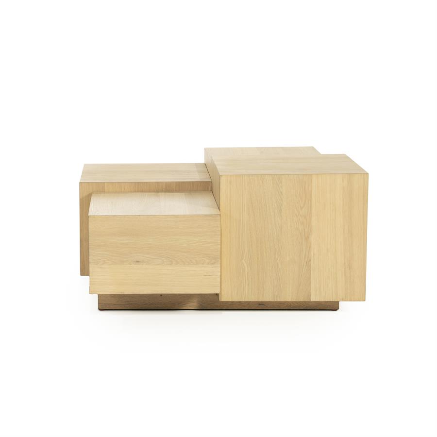 Salontafel Quinten Vierkant - 80 cm - Afbeelding 3