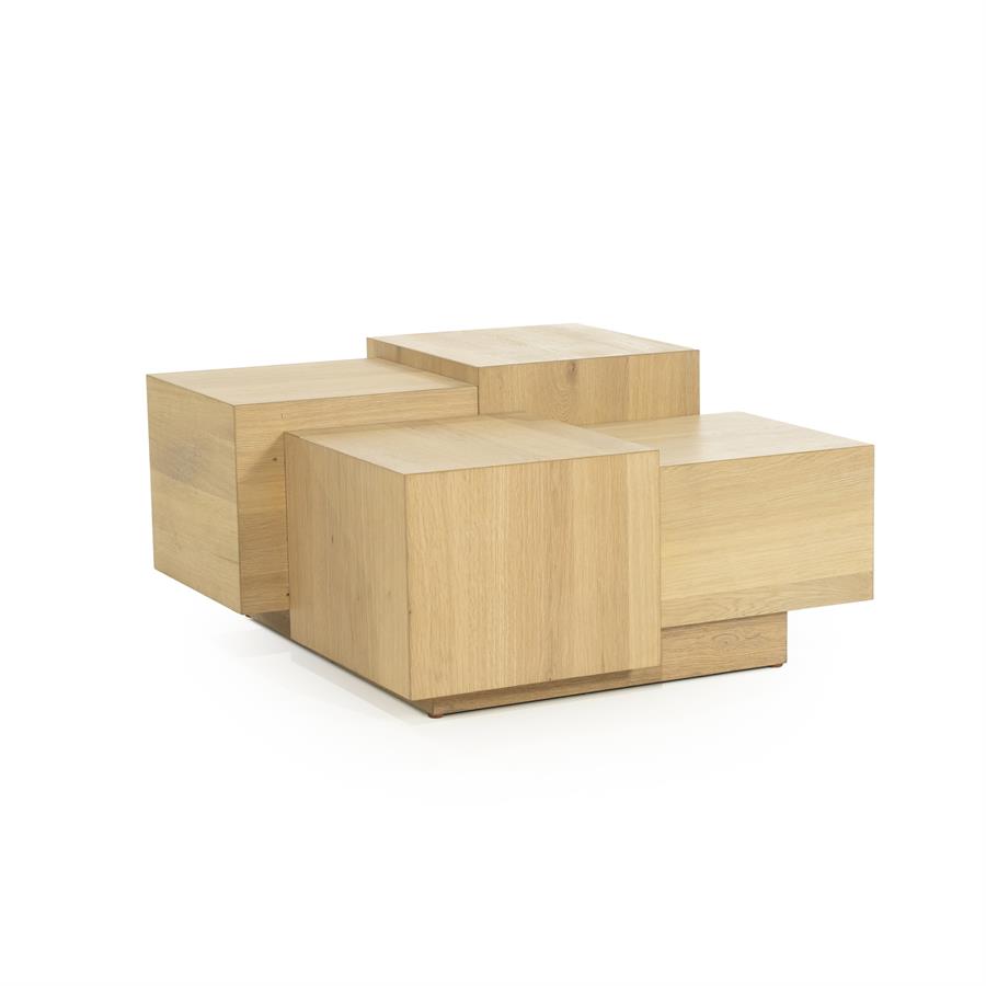Salontafel Quinten Vierkant - 80 cm - Afbeelding 5