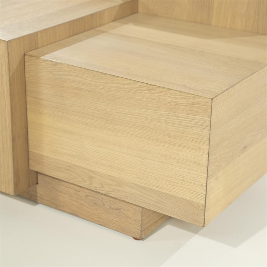 Salontafel Quinten Vierkant - 80 cm - Afbeelding 7