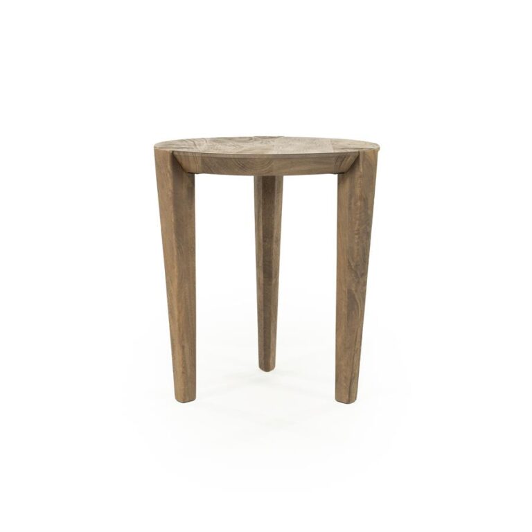 96419 Bijzettafel Davina - Bruin - Ø 40 cm