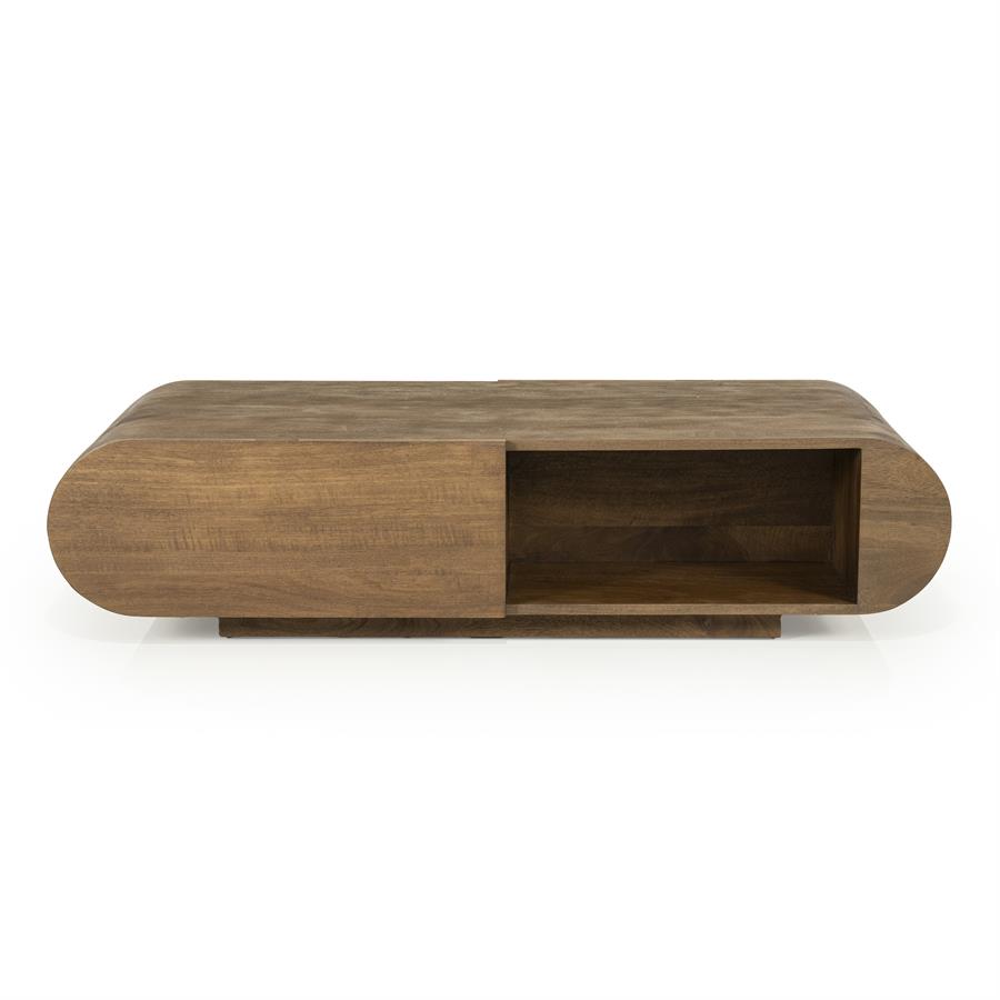 Salontafel King - Bruin - 60 x 130 cm