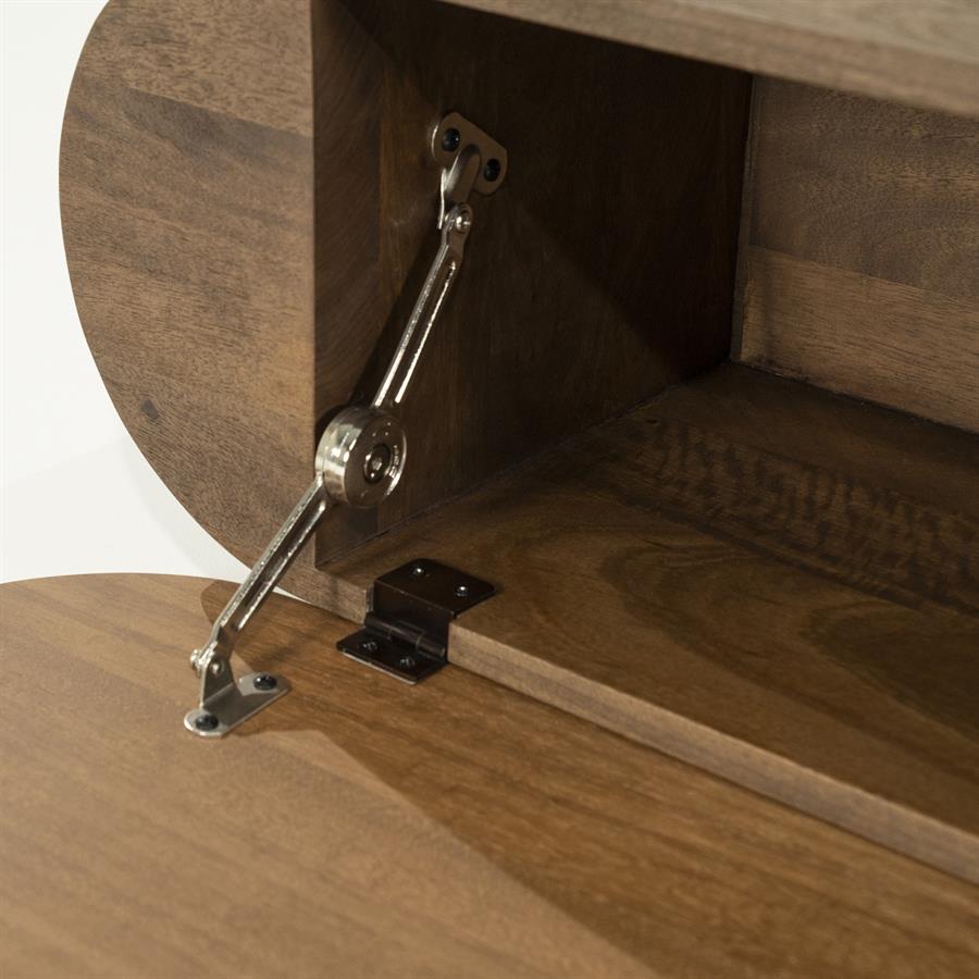 Salontafel King - Bruin - 60 x 130 cm - Afbeelding 10